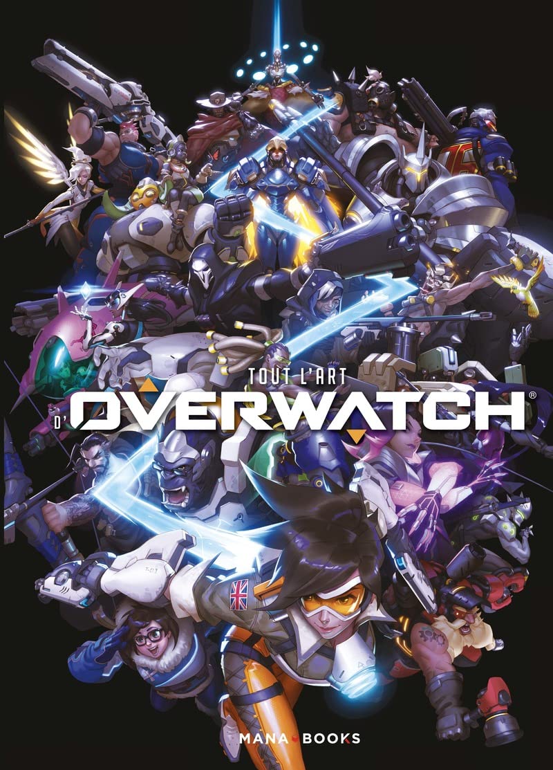 jaquette livre Tout l'art d'Overwatch