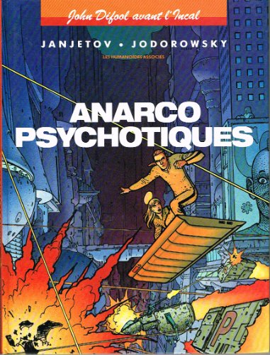 jaquette livre Anarco Psychotiques - Tome 4