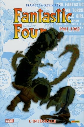 jaquette livre Fantastic Four L'intégrale - 1961-1962