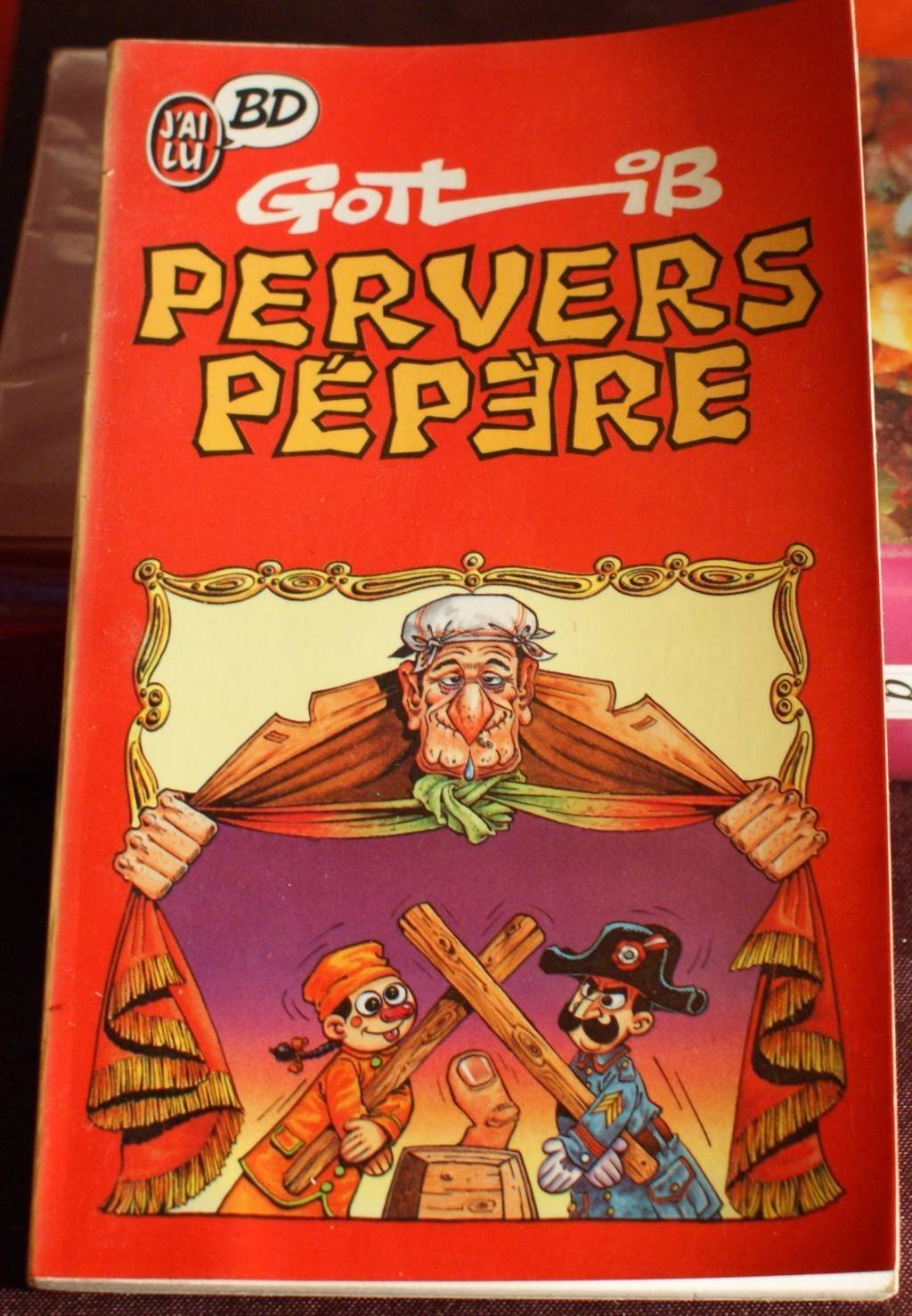 jaquette livre Pervers pépère