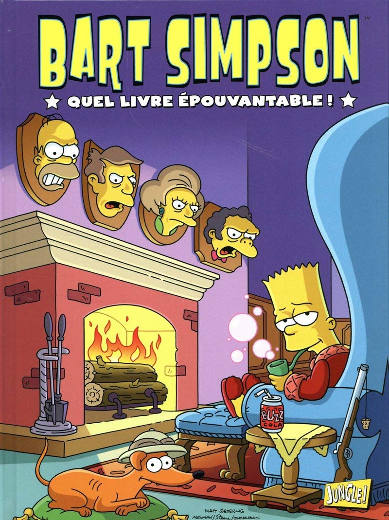 jaquette livre Bart Simpson, Tome 4 : Quel livre épouvantable