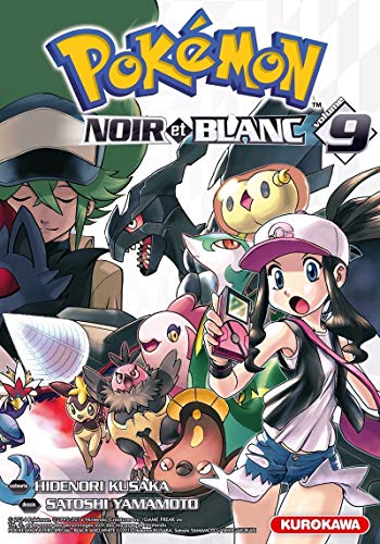 jaquette livre Pokémon - La Grande Aventure - Noir et Blanc - Tome 9