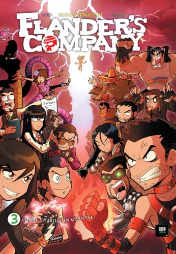 jaquette livre Flander's Company Tome 3 - Le Mal S'habille En Chantal !