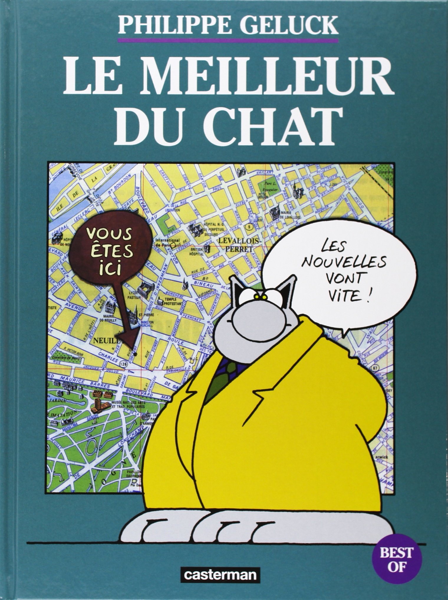 jaquette livre Le Chat - Best of, tome 1 : Le Meilleur du Chat