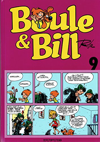 jaquette livre Boule & Bill Tome 9