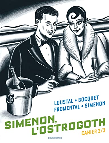 jaquette livre Simenon, L'ostrogoth Tome 2