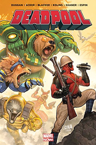 jaquette livre Deadpool - On N'est Pas Des Bêtes !