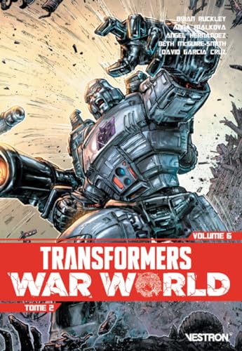jaquette livre Transformers Tome 6 - War World - Tome 2