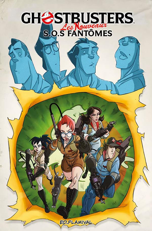 jaquette livre Ghostbusters 5 - Les Nouveaux S.O.S Fantômes
