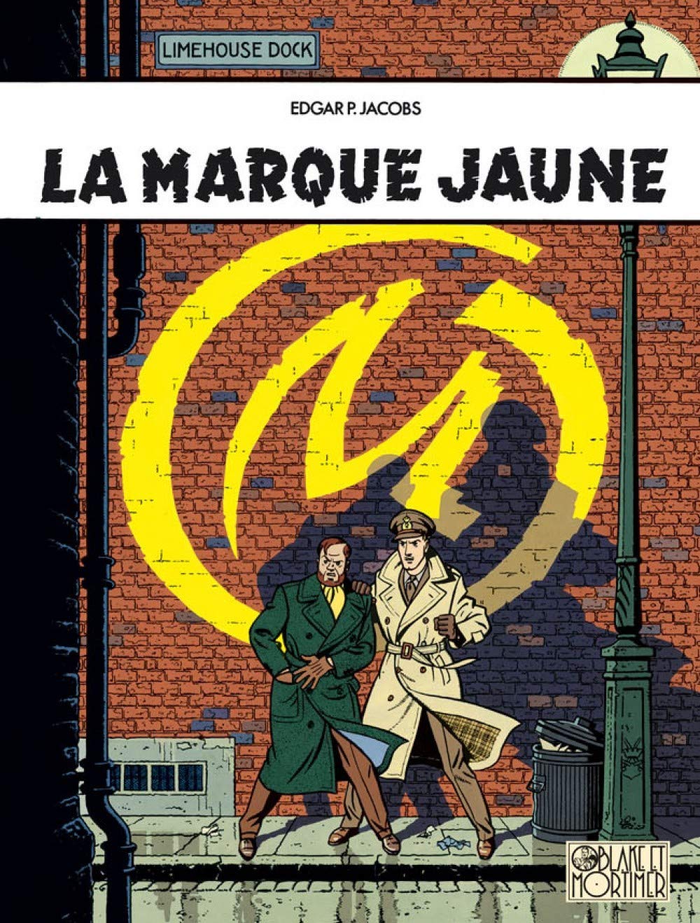 jaquette livre Blake et Mortimer, tome 6 : La marque jaune