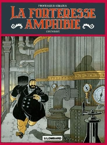 jaquette livre Professeur Stratus Tome 2 - La Forteresse Amphibie