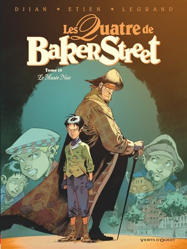 jaquette livre Les Quatre De Baker Street Tome 10 - Le Musée Noir