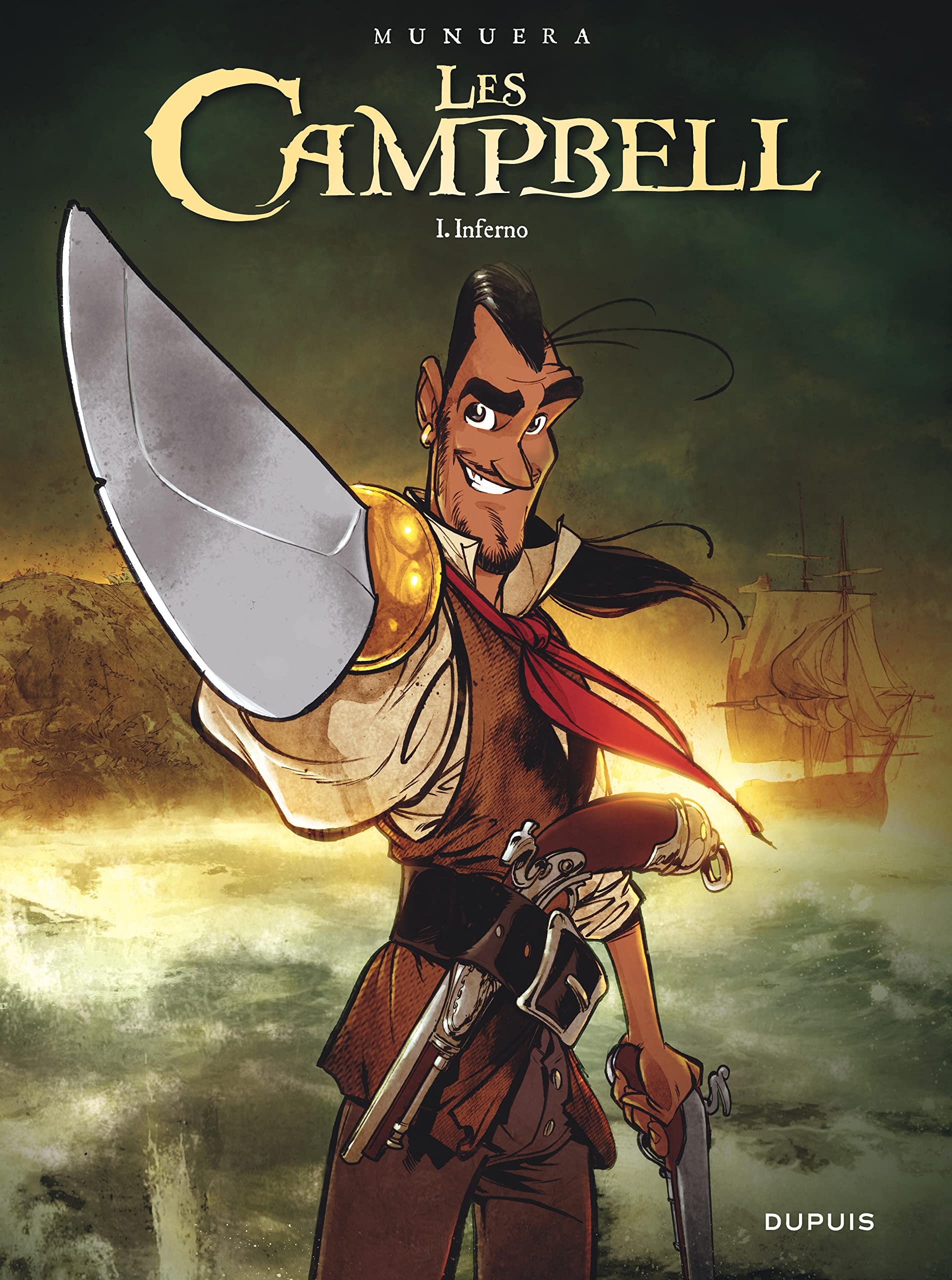 jaquette livre Les Campbell - tome 1 - Inferno