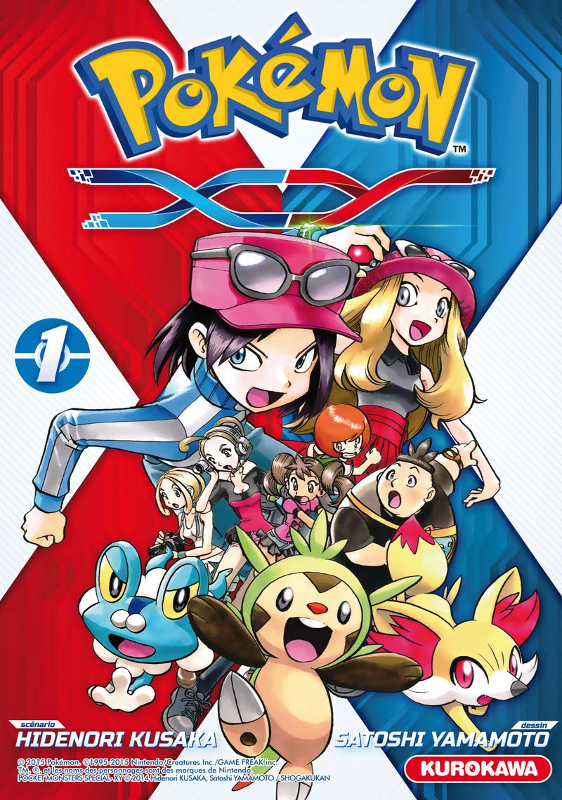 jaquette livre Pokémon X/Y Vol.1