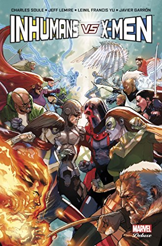 jaquette livre Inhumans Vs X-Men