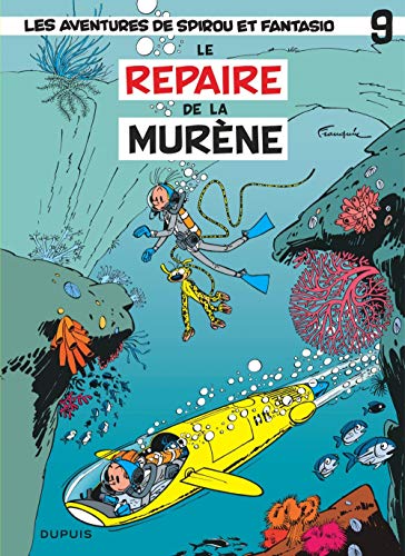 jaquette livre Spirou Et Fantasio Tome 9 - Le Repaire De La Murène