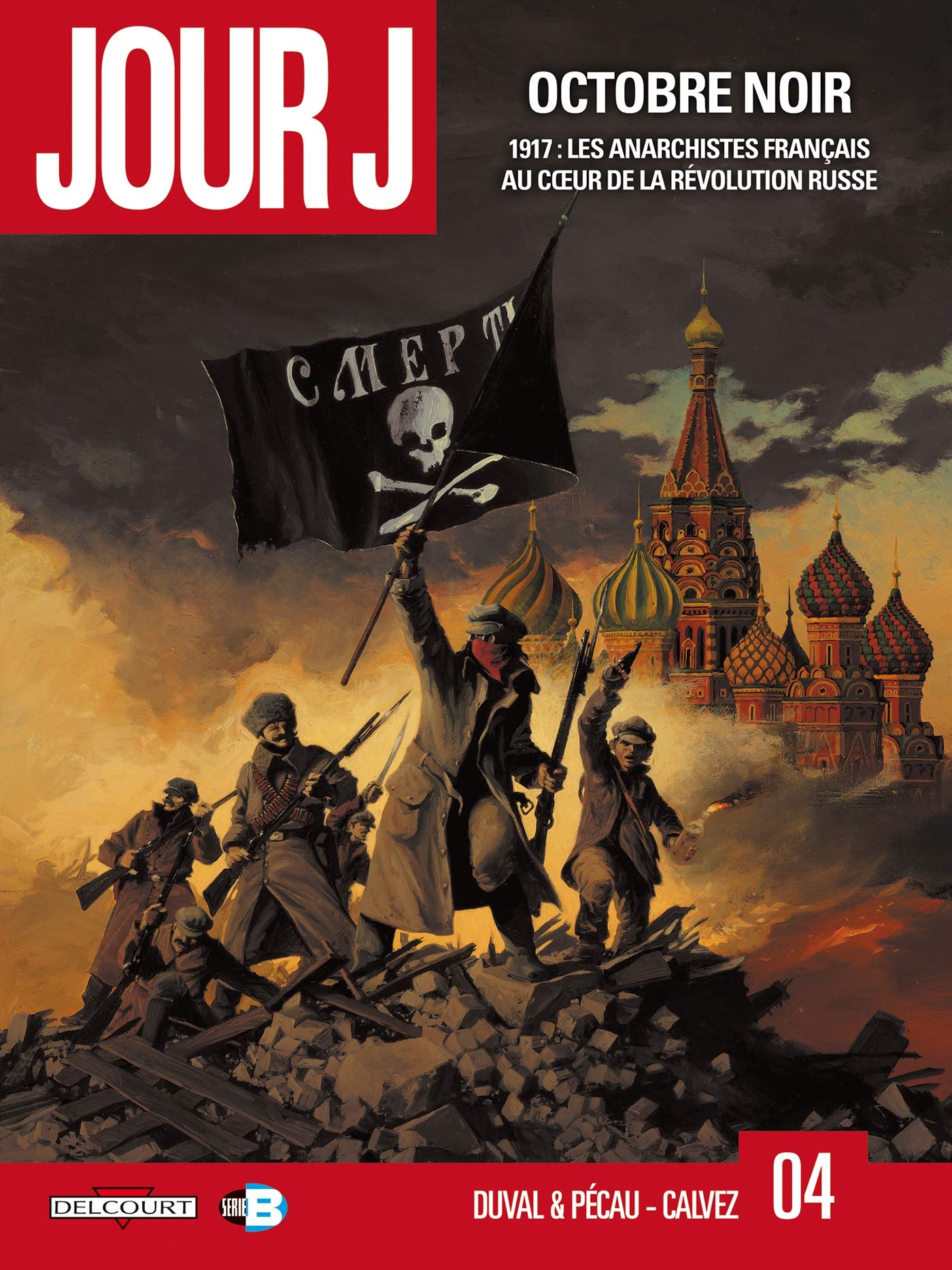jaquette livre JOUR J T04 OCTOBRE NOIR