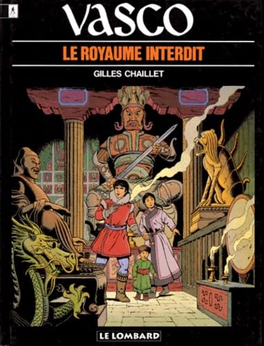 jaquette livre Vasco Tome 11 - Le Royaume Interdit