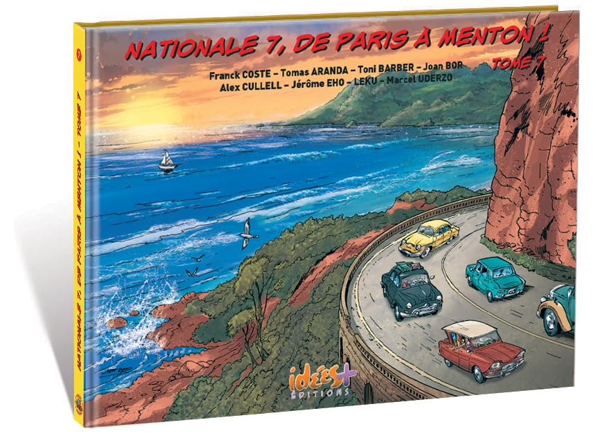 jaquette livre Nationale 7, De Paris À Menton ! Tome 7