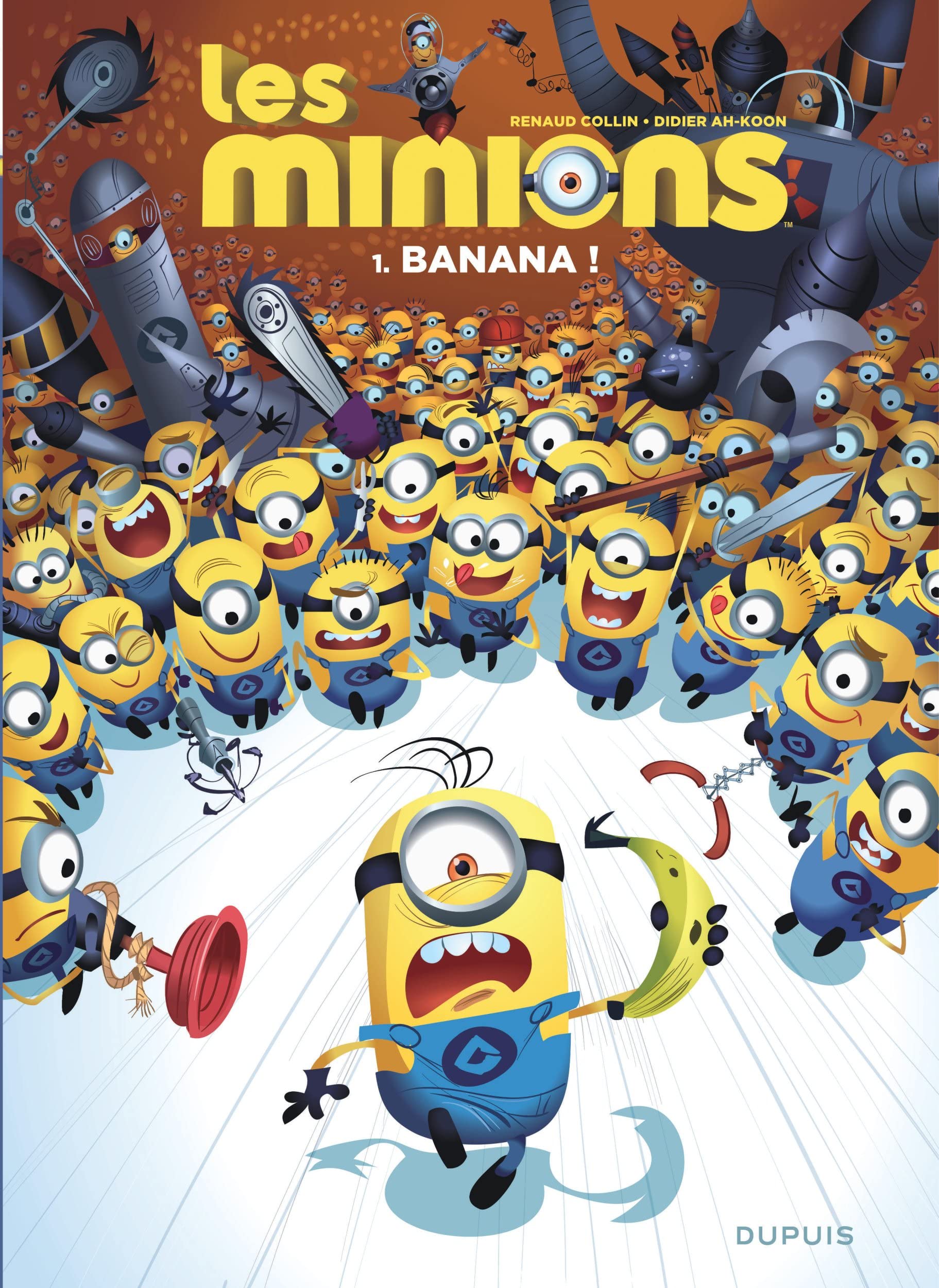 jaquette livre Les Minions - tome 1 - Banana !