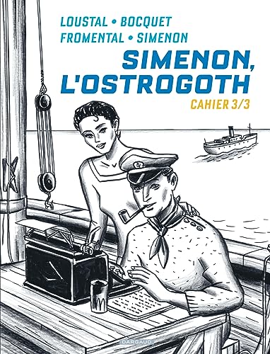 jaquette livre Simenon, L'ostrogoth Tome 3