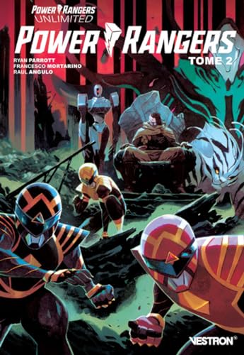 jaquette livre Power Rangers Unlimited Tome 2