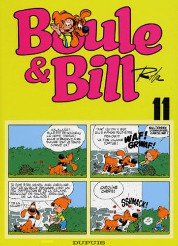 jaquette livre Boule & Bill Tome 11