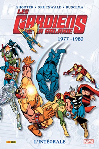 jaquette livre Les Gardiens De La Galaxie L'intégrale Tome 2 - 1977-1980