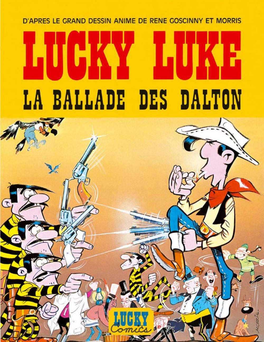 jaquette livre Lucky Luke, la ballade des dalton : l'album du film