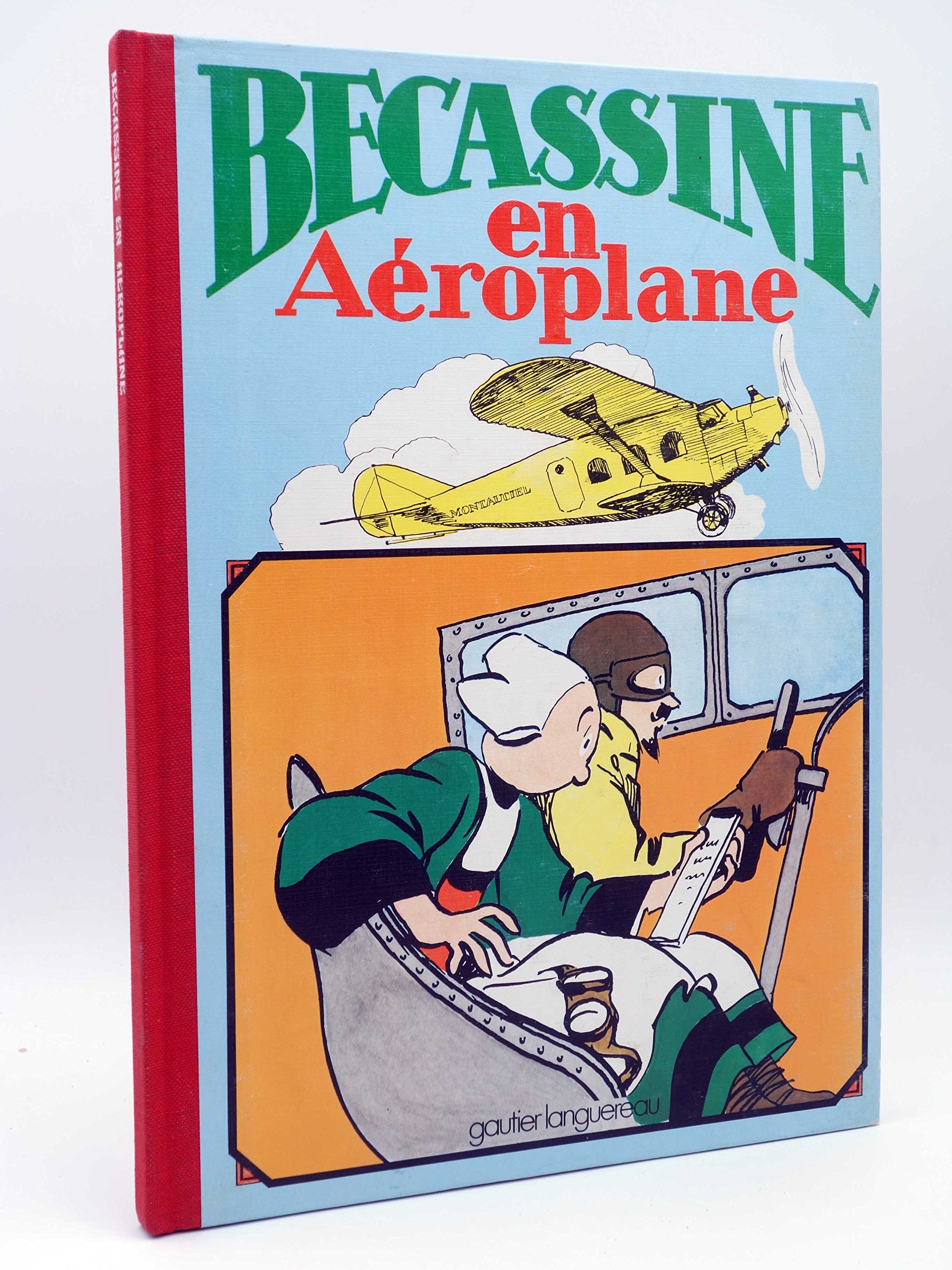 jaquette livre Bécassine en aéroplane, tome 12