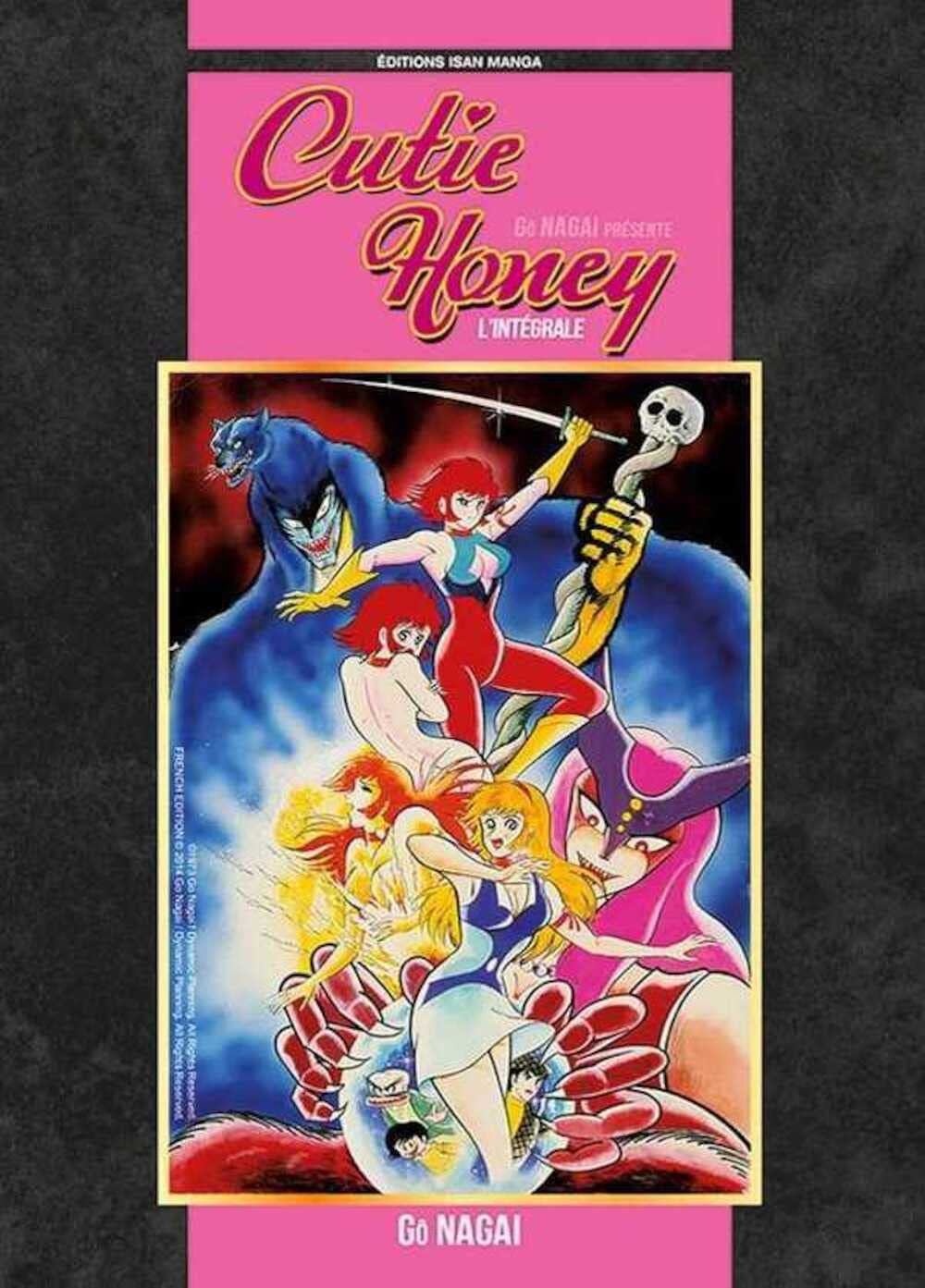 jaquette livre Cutie Honey