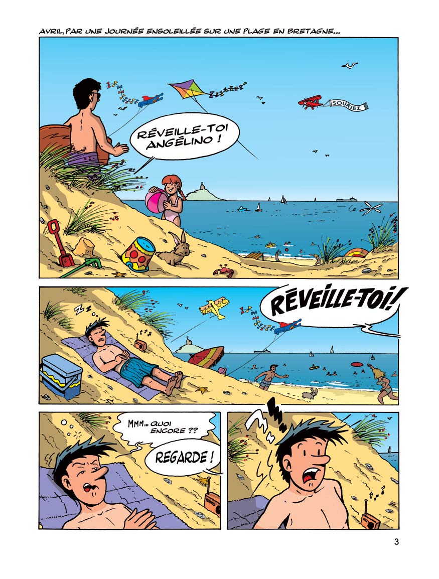 jaquette livre Les Aventures de Vick et Vicky, Tome 17 : Les sauveteurs en mer contre les voleurs de cerveaux