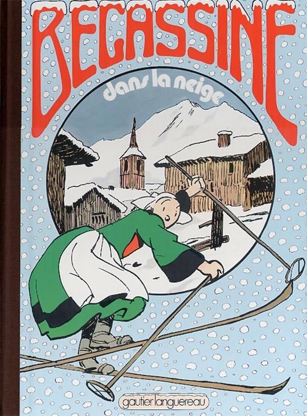 jaquette livre Bécassine, tome 13 : Dans la neige
