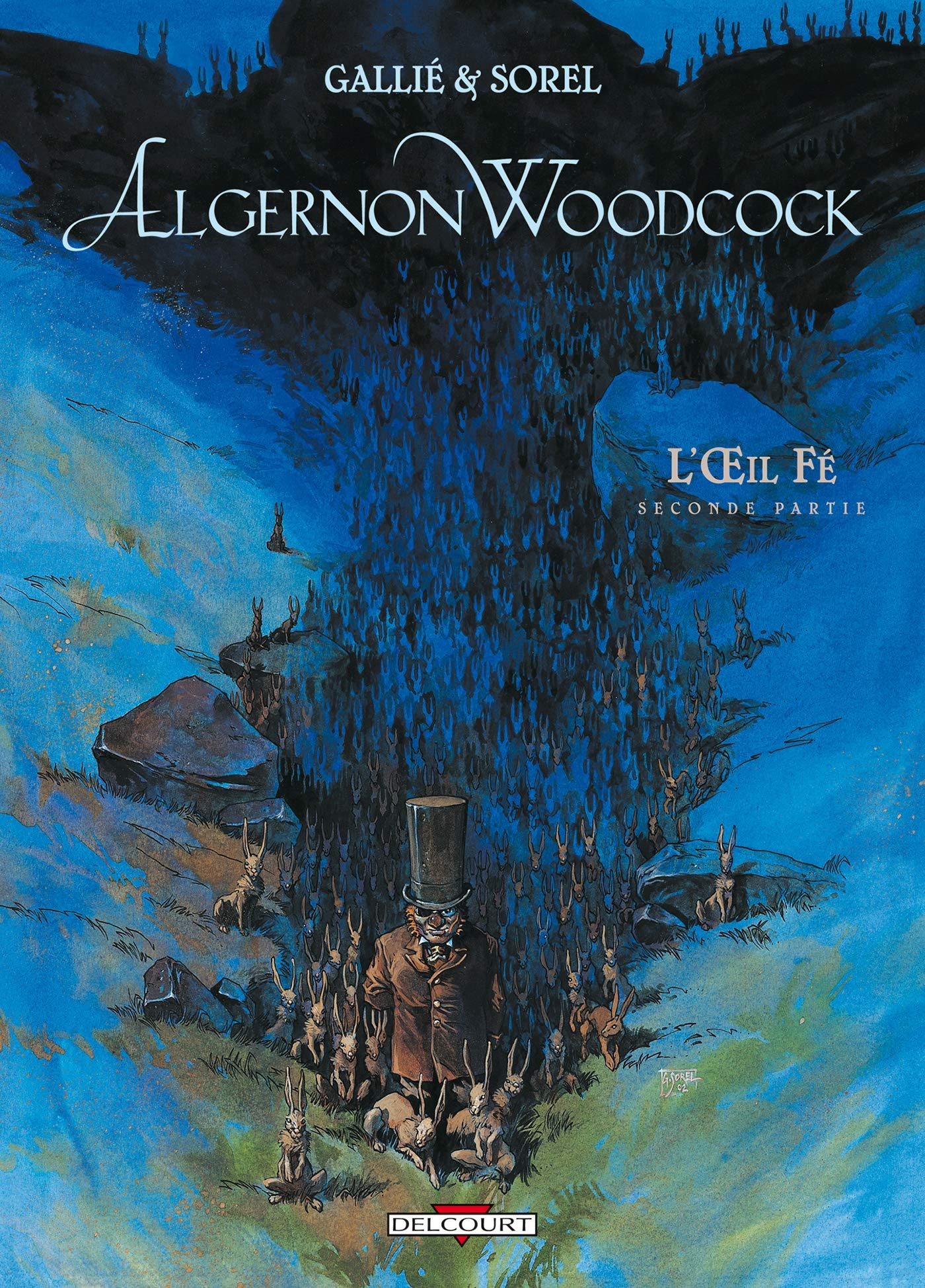 jaquette livre Algernon Woodcock, tome 2 : L'Oeil fé, seconde partie