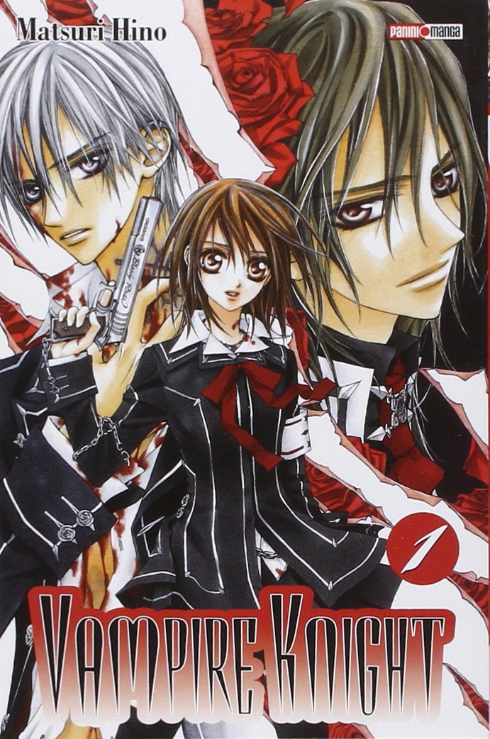 jaquette livre Vampire Knight Vol.1