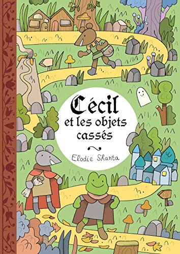jaquette livre Cécil Et Les Objets Cassés