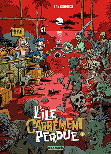 jaquette livre L'île Carrément Perdue Tome 2