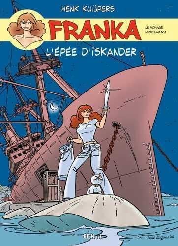 jaquette livre Franka - L'épée D'iskander