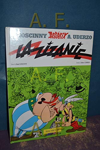 jaquette livre Astérix Tome 15 - La Zizanie