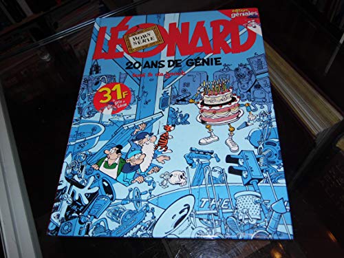jaquette livre Leonard Hors Serie : 20 Ans De Genie