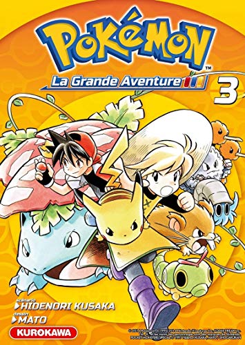 jaquette livre Pokémon - La Grande Aventure - Tome 3