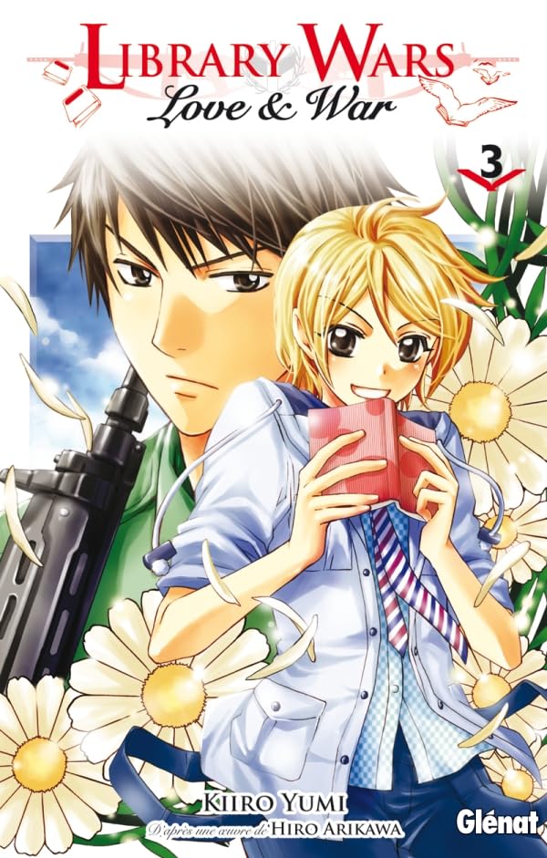 jaquette livre Library Wars - Love et War - Tome 3
