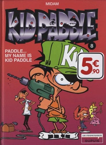 jaquette livre Kid Paddle Tome 8 - Paddle - My Name Is Kid Paddle