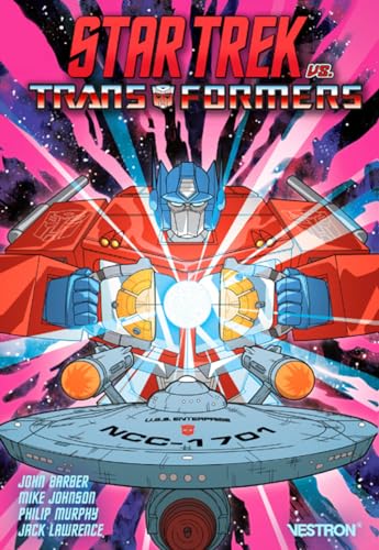 jaquette livre Transformers, Série Dérivée Tome 7 - Star Trek Vs - Transformers