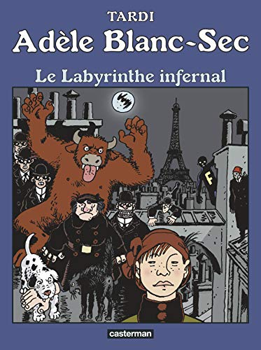 jaquette livre Adèle Blanc-Sec Tome 9 - Le Labyrinthe Infernal
