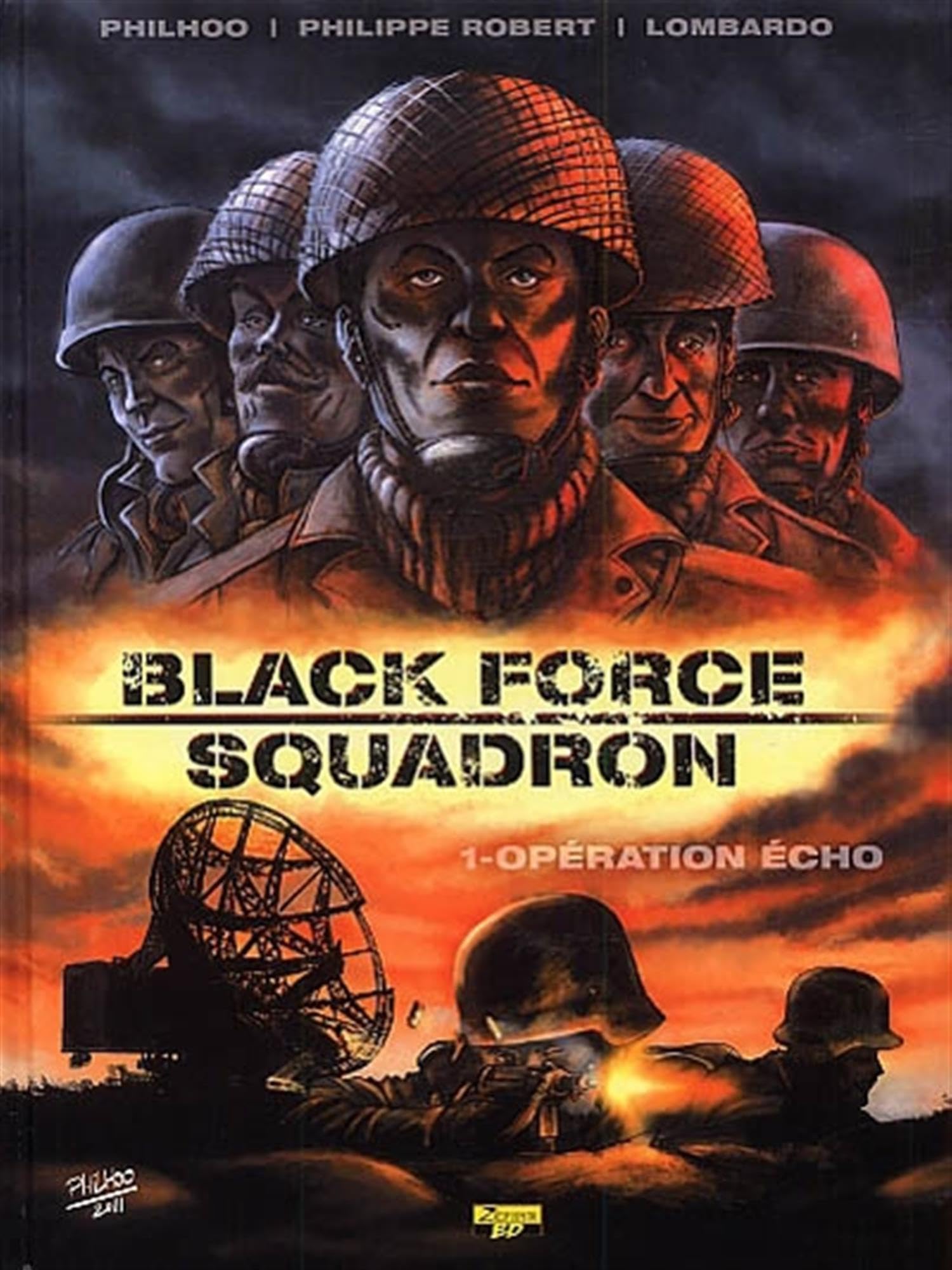 jaquette livre Black Force Squadron, Tome 1 : Opération écho