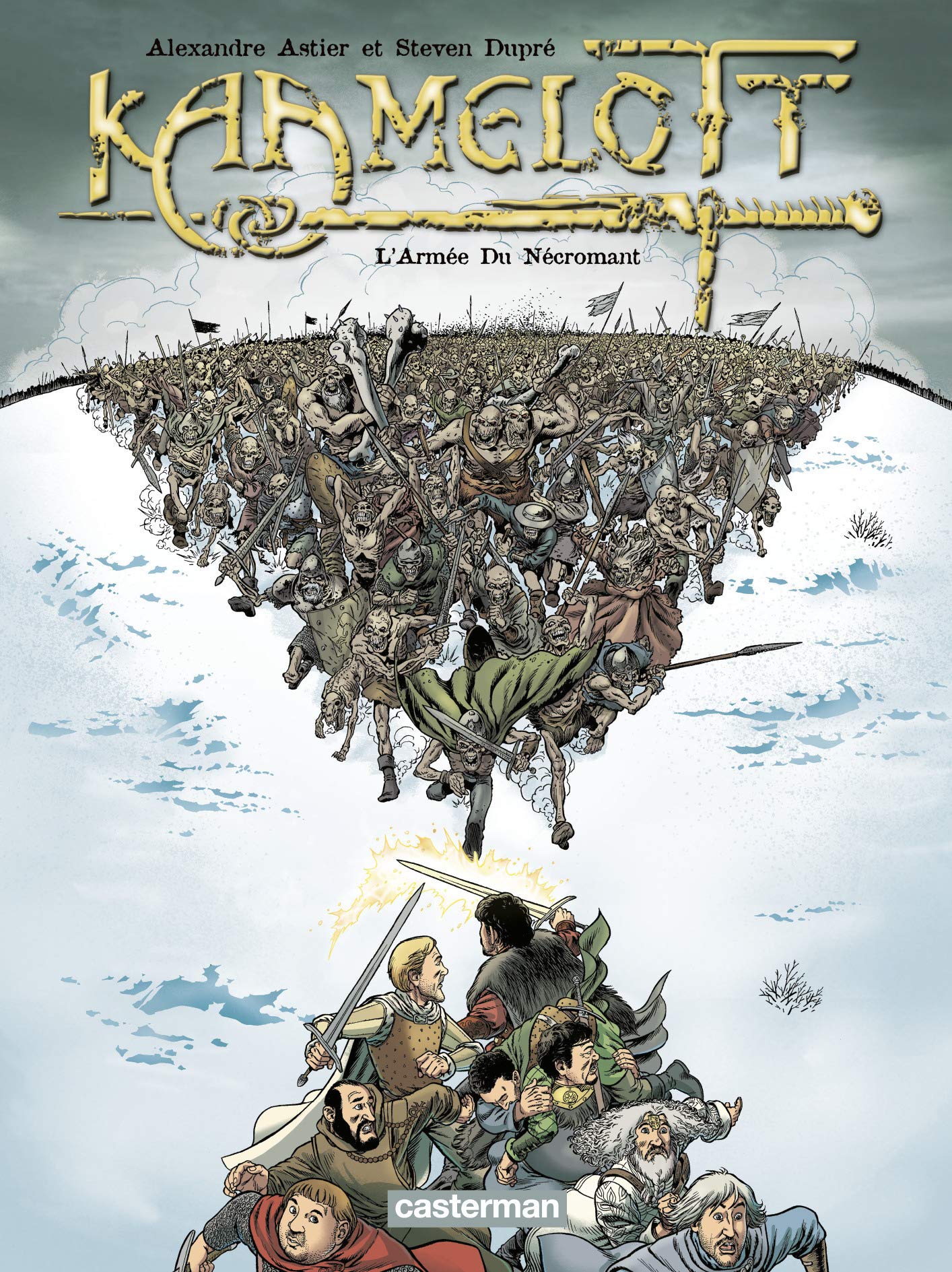jaquette livre Kaamelott, Tome 1 : L'Armée du Nécromant