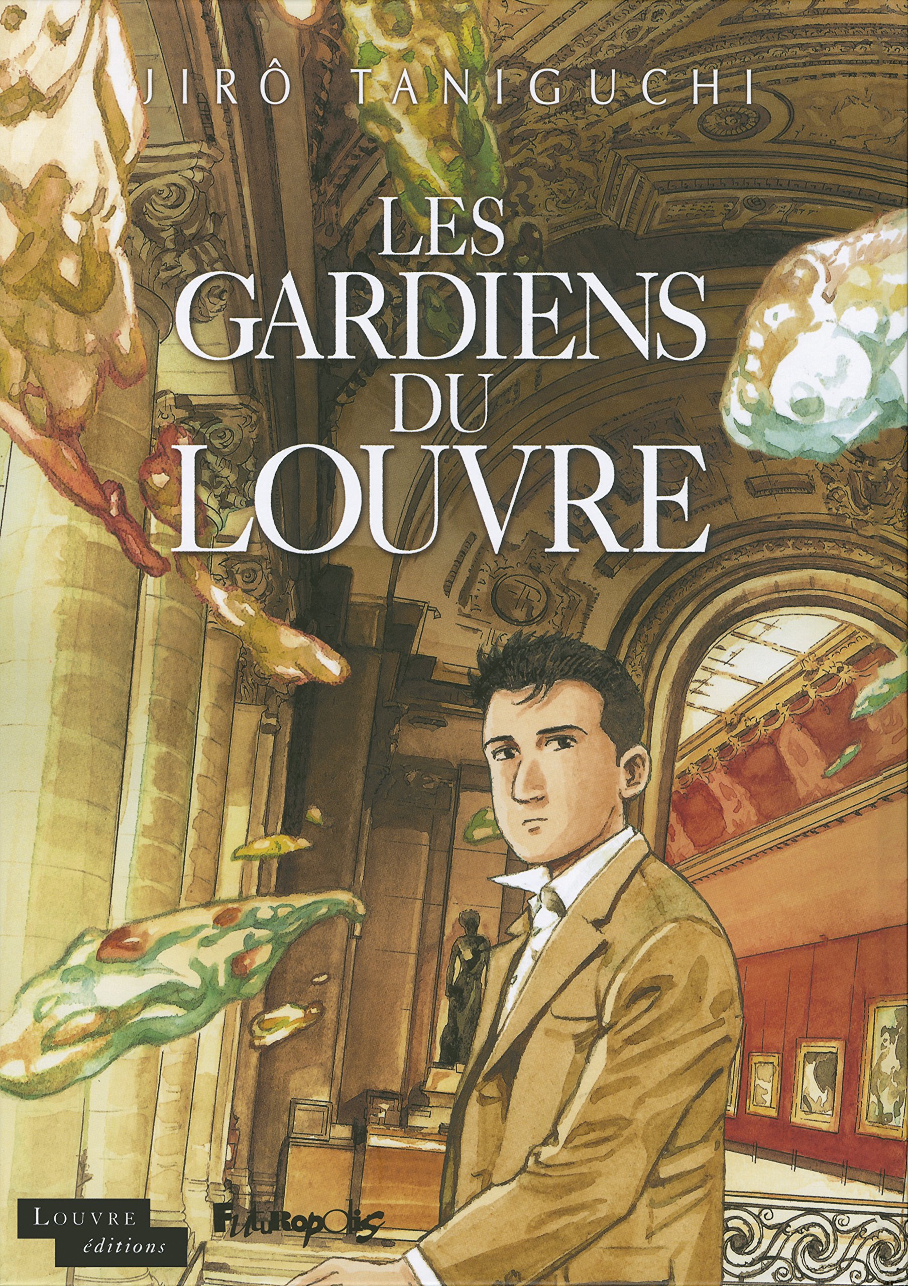 jaquette livre Les gardiens du Louvre