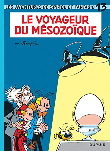jaquette livre Spirou Et Fantasio Tome 13 - Le Voyageur Du Mésozoïque