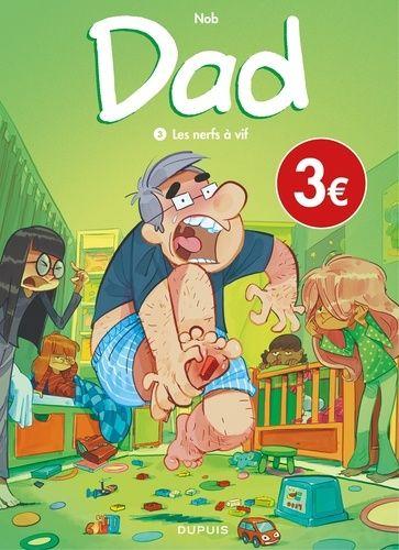 jaquette livre Dad Tome 3 - Les Nerfs À Vif